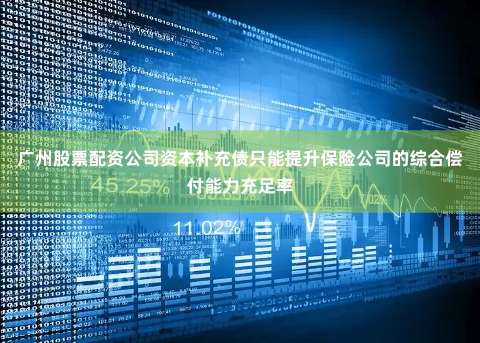 广州股票配资公司资本补充债只能提升保险公司的综合偿付能力充足率